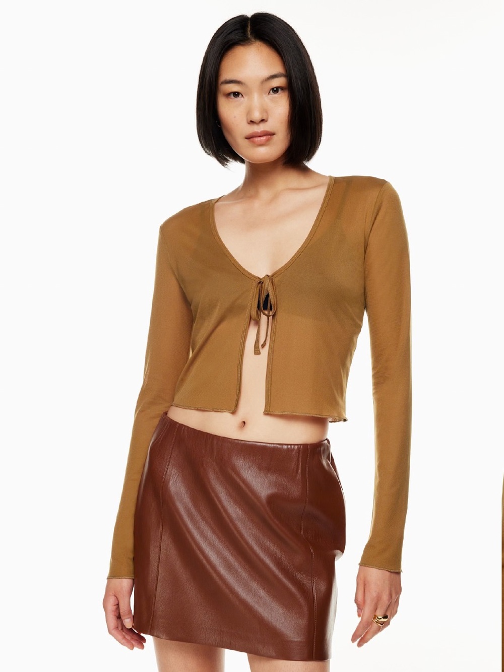 Aritzia Wilfred Tangled Longsleeve Lightweight Size Small
